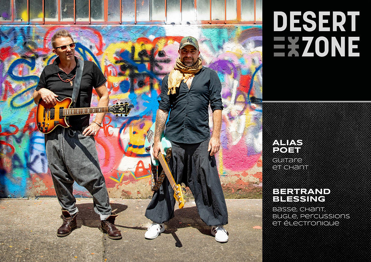 Page du dossier de presse Desert Zone