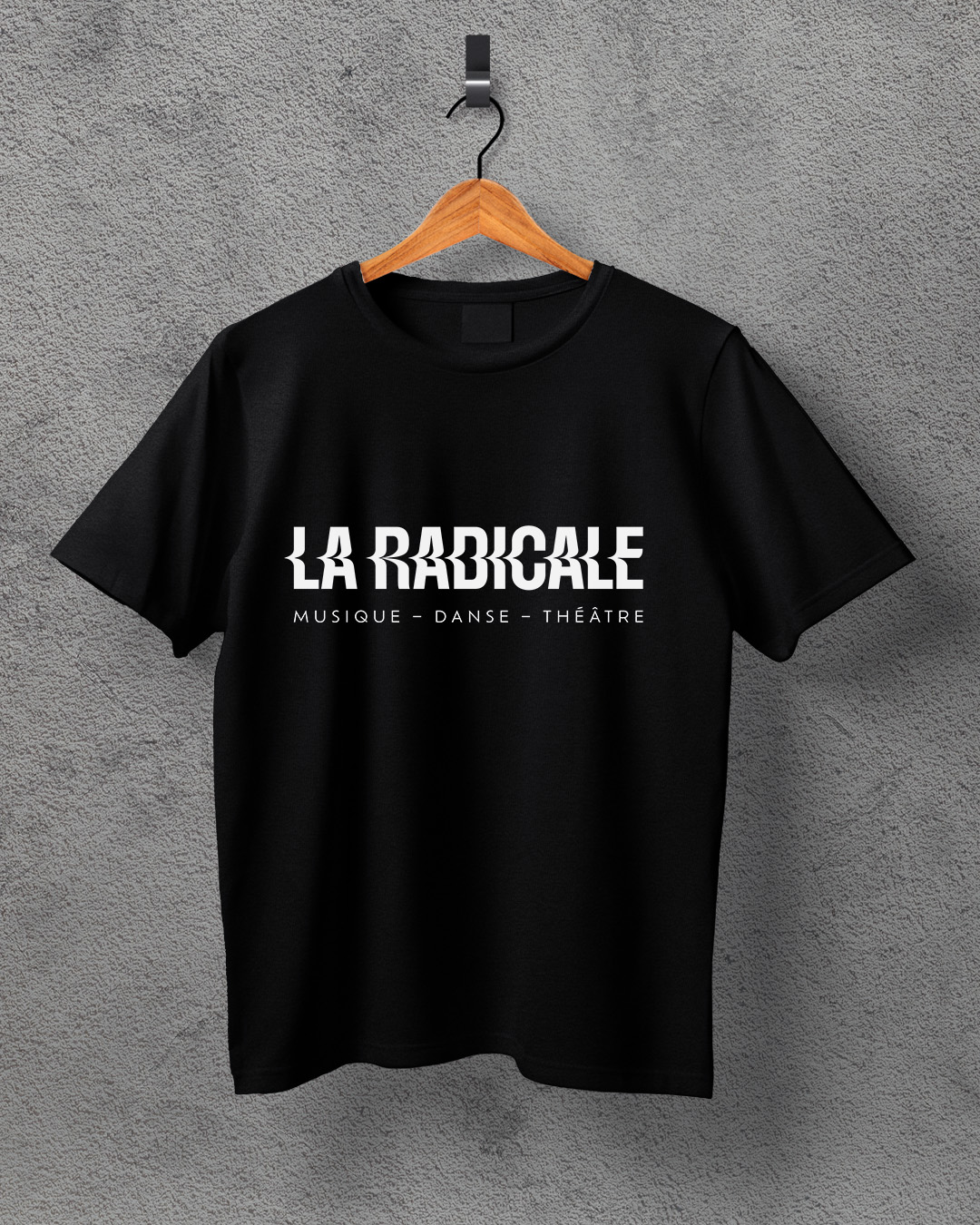 T-shirt La Radicale noir