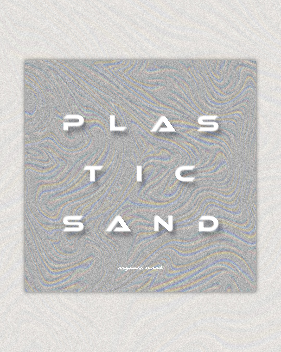 Sticker Plastic Sand