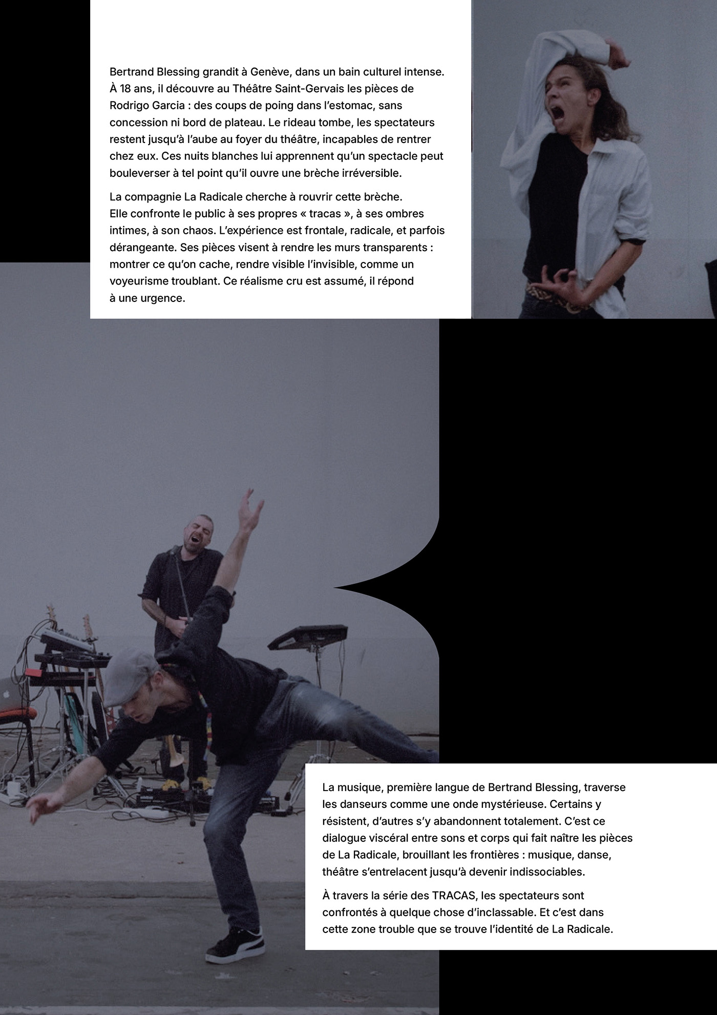 Page du dossier de presse La Radicale